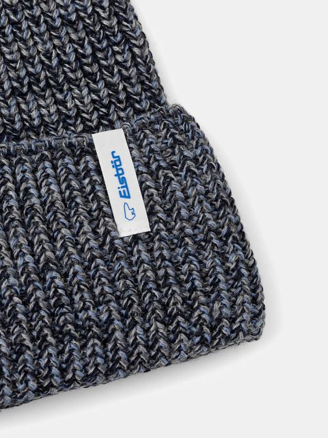 Eisbar czapka z dodatkiem wełny Swell MÜ kolor niebieski E31009 - zdjęcie produktu nr 2