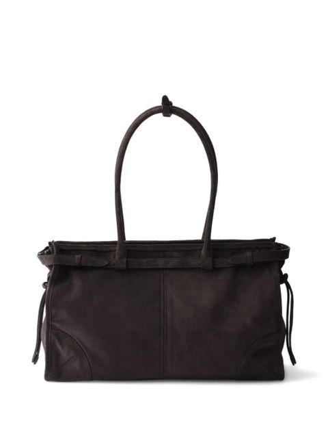 Prada large Bonnie tote bag - Brown - zdjęcie produktu nr 2