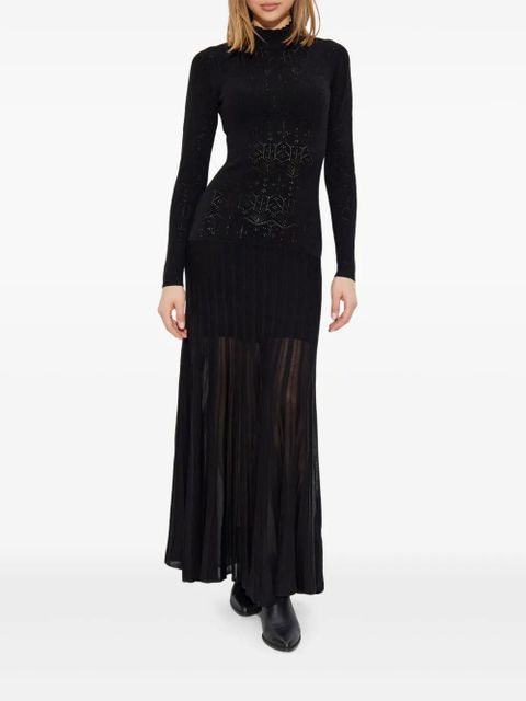 ISABEL MARANT Gisole maxi dress - Black
