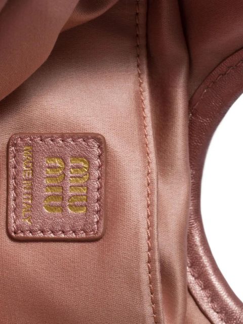 Miu Miu Ivy lurex tote bag - Pink