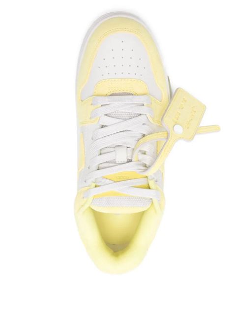 Off-White Arrow-motif sneakers - Yellow