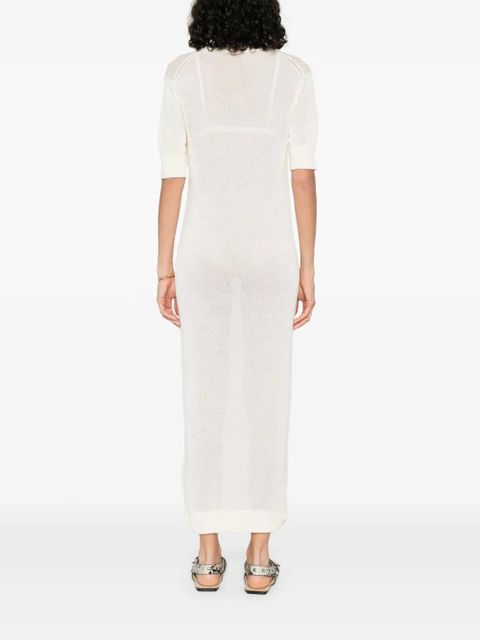 Jil Sander cotton dress - Neutrals