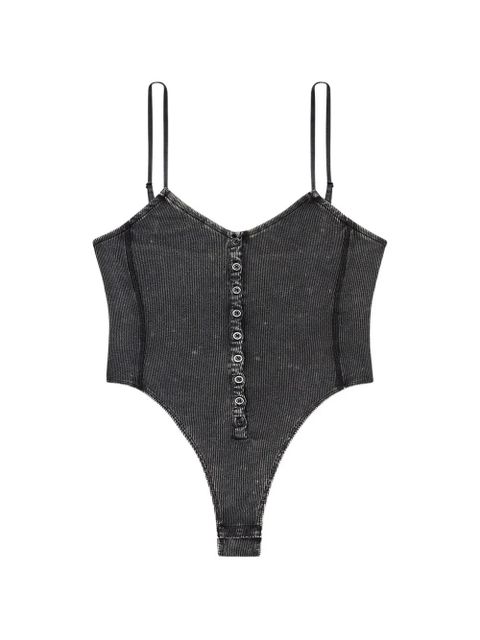 Diesel T-Ley ribbed bodysuit - Grey - zdjęcie produktu nr 1