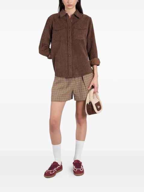 MC2 Saint Barth corduroy button-up shirt - Brown - zdjęcie produktu nr 2