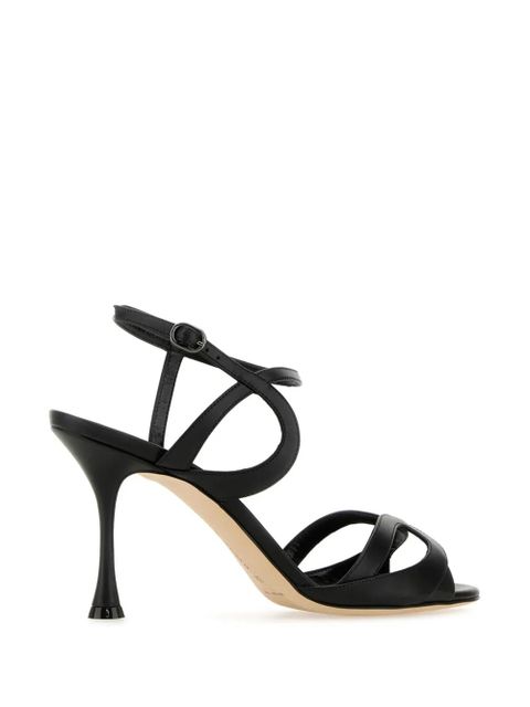 Manolo Blahnik 90mm Elfajrsan sandals - Black