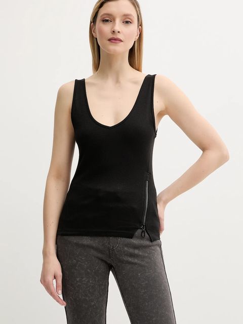 G-Star top bawełniany kolor czarny D26226-D275 - zdjęcie produktu nr 1