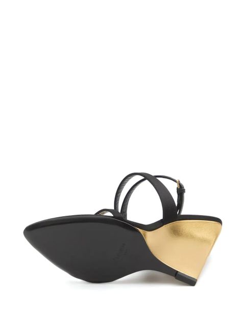 Saint Laurent Salomé sandals - Black