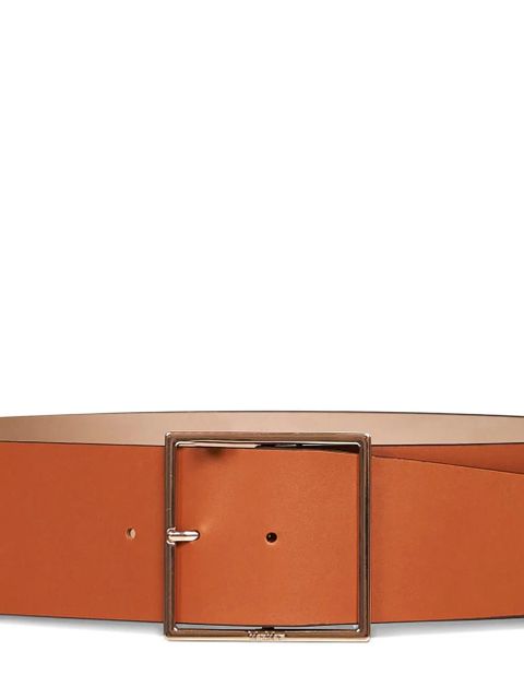 Max Mara square-buckle leather belt - Brown - zdjęcie produktu nr 2