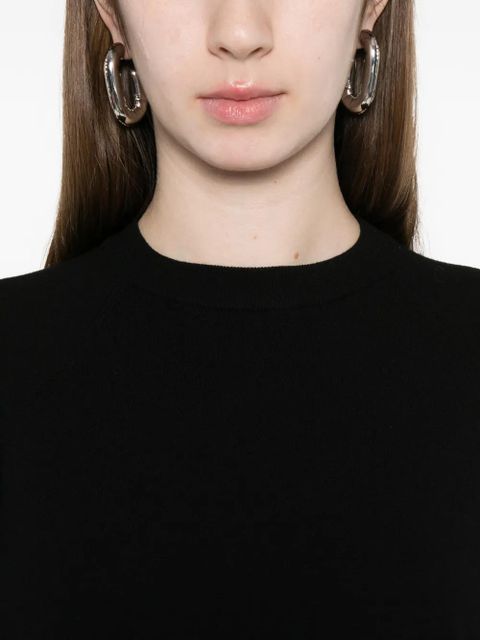 Max Mara boxy knit sweater - Black