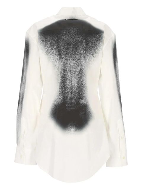 Jean Paul Gaultier buttoned graphic shirt - Neutrals - zdjęcie produktu nr 2