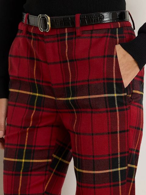 Lauren Ralph Lauren spodnie z wełną