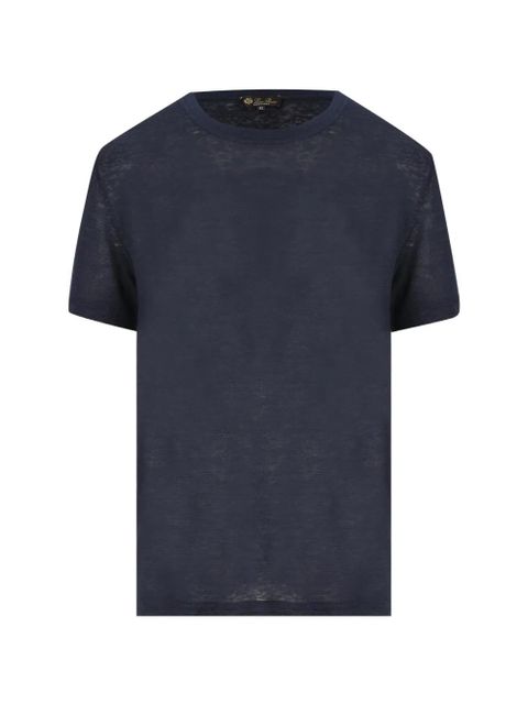 Loro Piana short-sleeve T-shirt - Blue - zdjęcie produktu nr 1