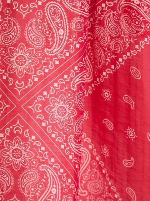 Answear.LAB koszula i spódnica damski kolor czerwony