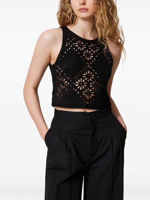 TWINSET knitted top - Black - zdjęcie produktu nr 2