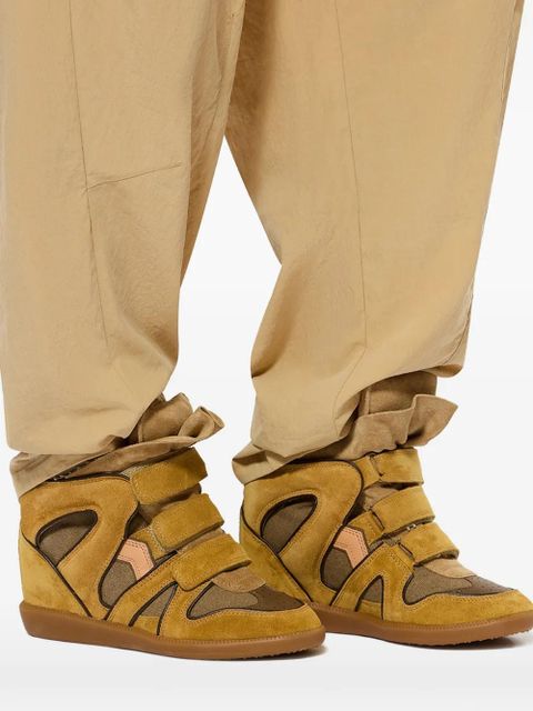 ISABEL MARANT Bekett suede sneakers - Neutrals
