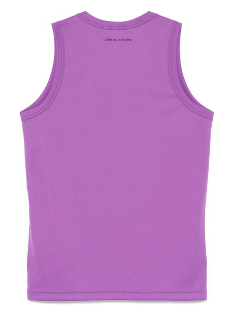Comme Des Garçons jersey tank top - Purple - zdjęcie produktu nr 2