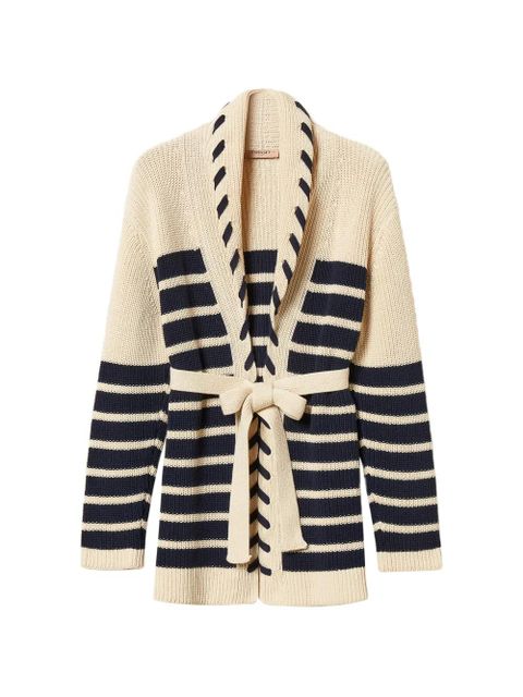 TWINSET striped cardigan - Neutrals - zdjęcie produktu nr 1