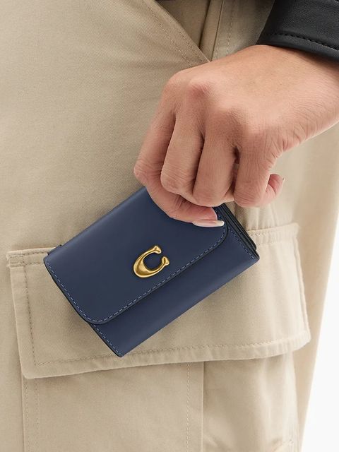 Coach portfel skórzany