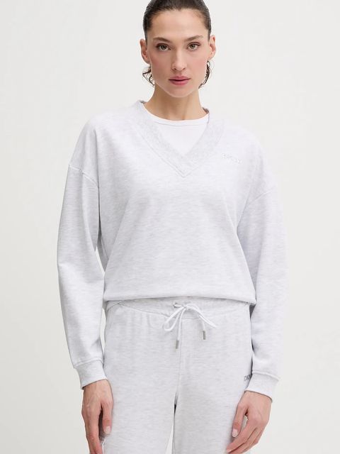 Dkny bluza damska kolor szary z nadrukiem DP6T1644 - zdjęcie produktu nr 1