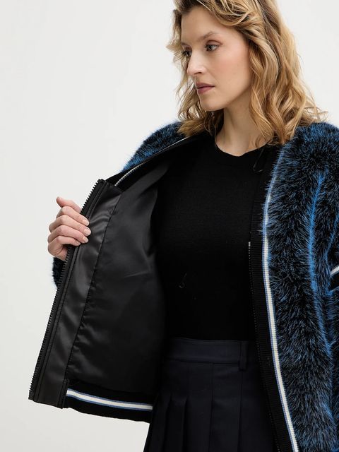 Guess kurtka KATIA kolor granatowy przejściowa W5BL67 W3790