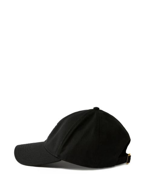 PINKO embroidered-logo baseball cap - Black