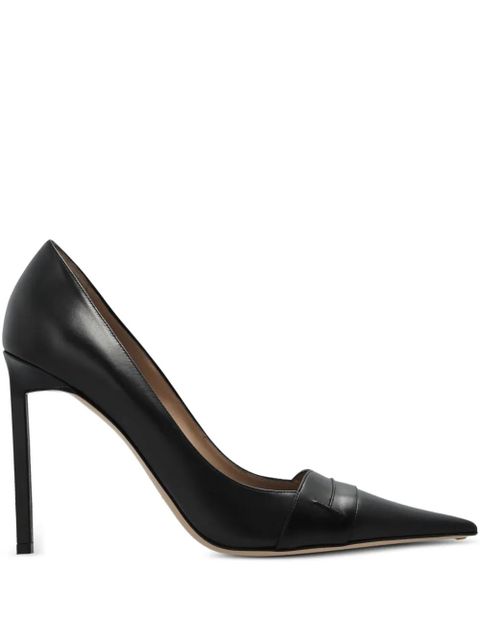 TOM FORD 110mm Eva pointed-toe leather pumps - Black - zdjęcie produktu nr 1