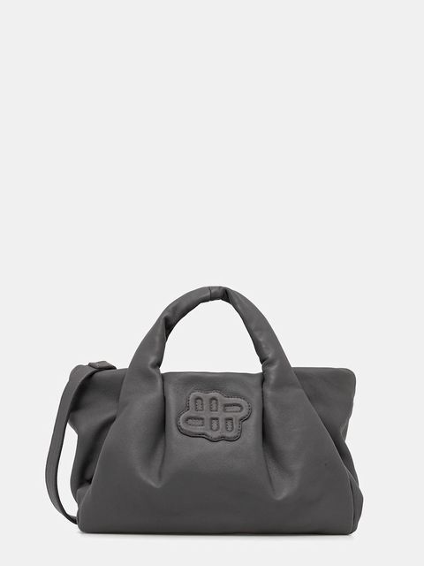 MUNTHE torebka skórzana LIXIA kolor szary 254191525452 - zdjęcie produktu nr 1