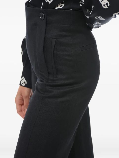 Chloé double-button palazzo pants - Black