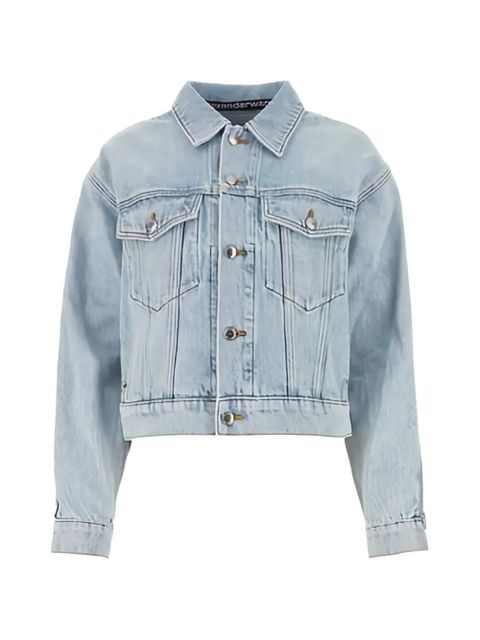 Alexander Wang caged denim jacket - Blue - zdjęcie produktu nr 1
