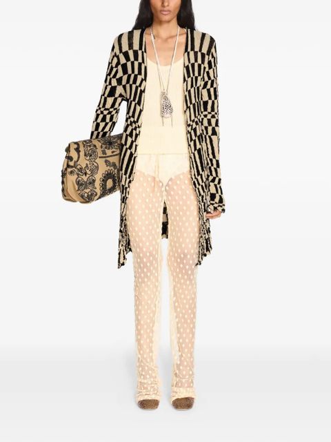 DRIES VAN NOTEN jacquard cardigan - Black - zdjęcie produktu nr 2