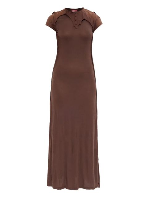 Diesel D-JARY maxi dress - Brown - zdjęcie produktu nr 1