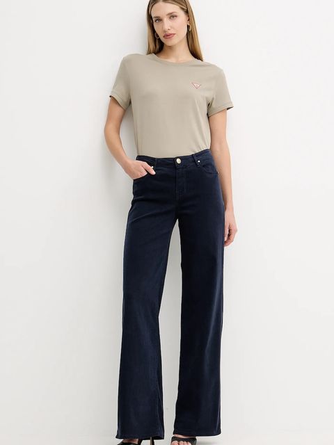 Guess jeansy damskie kolor granatowy W5BA96 WFQYB