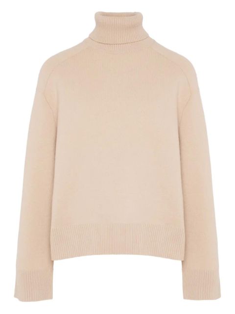 Yves Salomon roll-neck knit sweater - Neutrals - zdjęcie produktu nr 1