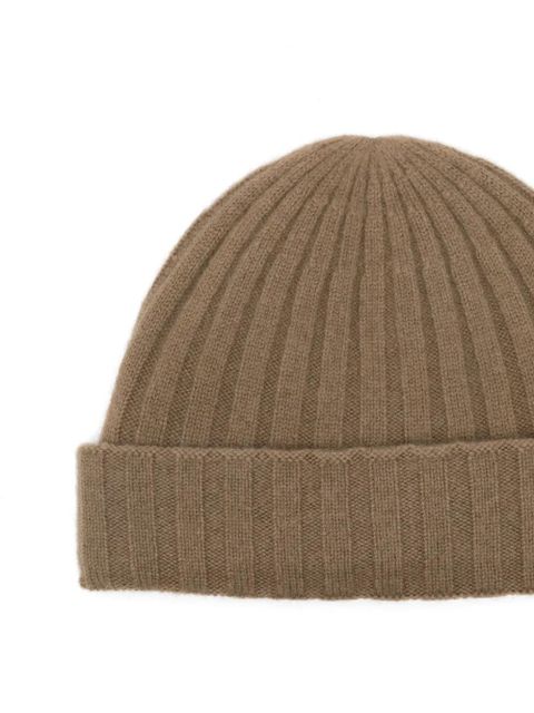 TOTEME ribbed cashmere beanie - Neutrals - zdjęcie produktu nr 2