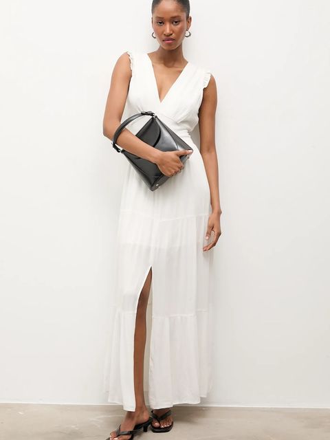 Answear.LAB sukienka rozkloszowana z wiskozy - zdjęcie produktu nr 2