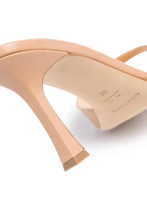 Magda Butrym Estonia 80mm square toe mules - Neutrals