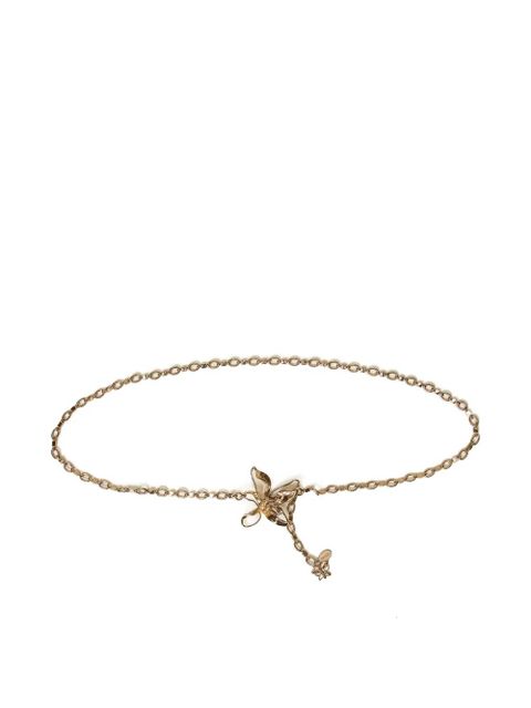 TWINSET flower chain belt - Gold - zdjęcie produktu nr 1