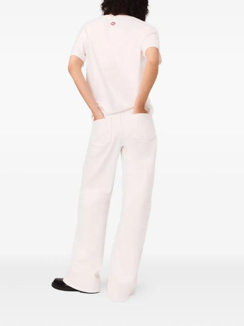 Maje flame-print T-shirt - White - zdjęcie produktu nr 2