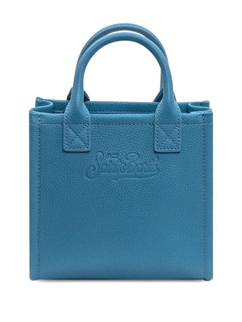 MC2 Saint Barth mini Vanity leather tote bag - Blue