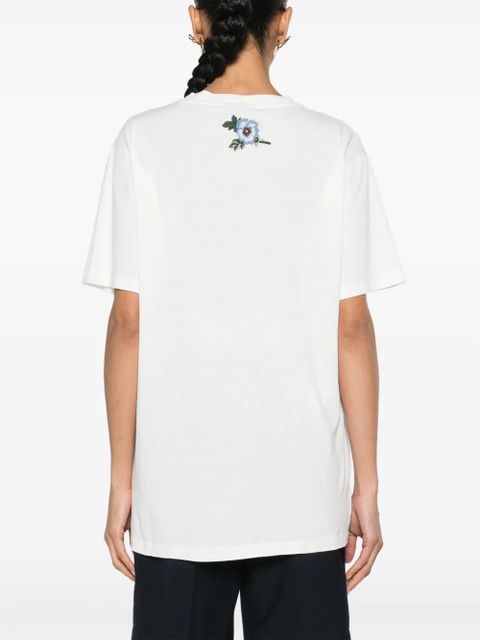 Gucci logo-print cotton T-shirt - White