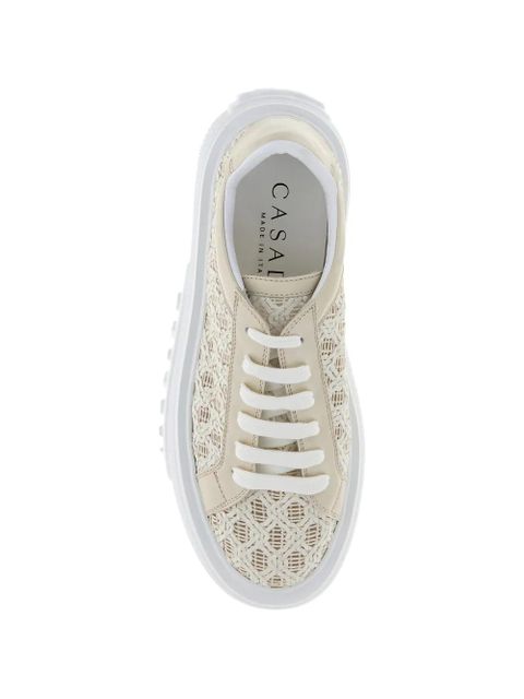 Casadei Nexus woven sneakers - Neutrals - zdjęcie produktu nr 2