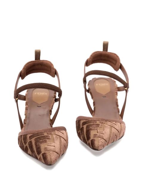 FENDI 55mm Colibrì Lite pumps - Brown