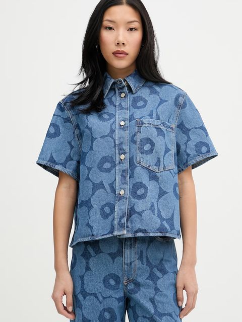 Marimekko koszula damska jeansowa - zdjęcie produktu nr 1