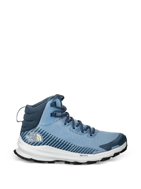 The North Face striped high-top sneakers - Blue - zdjęcie produktu nr 1