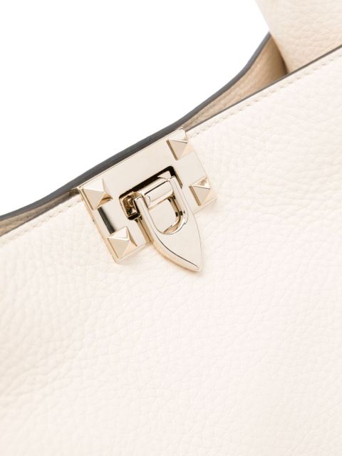 Valentino Garavani Rockstud shoulder bag - Neutrals