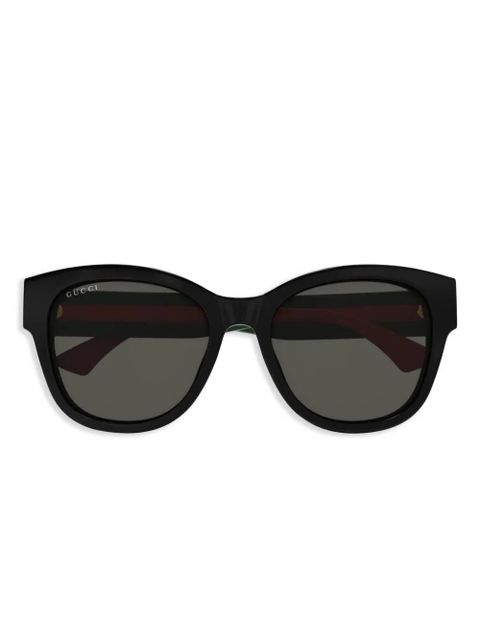 Gucci Eyewear butterfly frame sunglasses - Black - zdjęcie produktu nr 1
