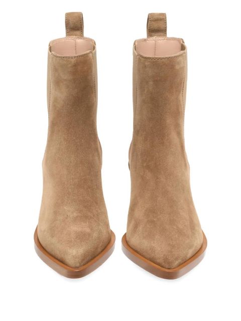 Gianvito Rossi 45mm Wylie boots - Brown