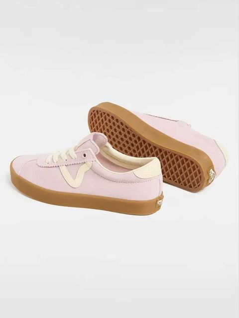 Vans tenisówki zamszowe Sport Low kolor różowy VN000CQRO3N1 - zdjęcie produktu nr 2