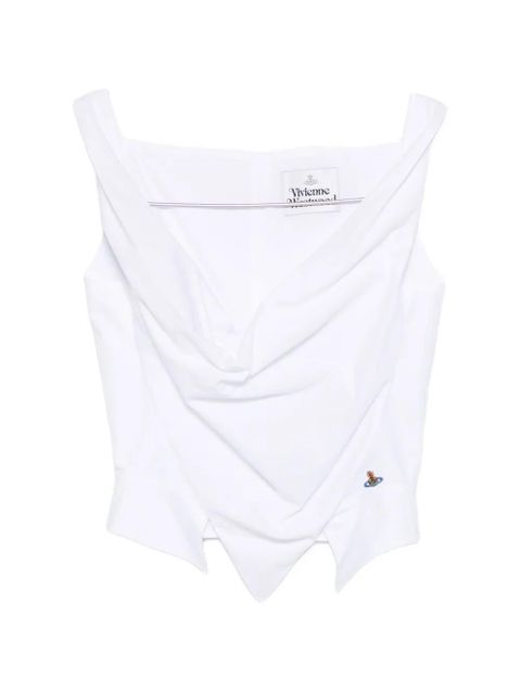 Vivienne Westwood Sunday cowl sleeveless top - White - zdjęcie produktu nr 1