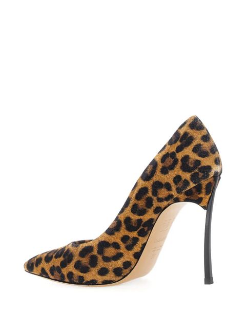 Casadei Malesia leopard-print stiletto pumps - Neutrals - zdjęcie produktu nr 2